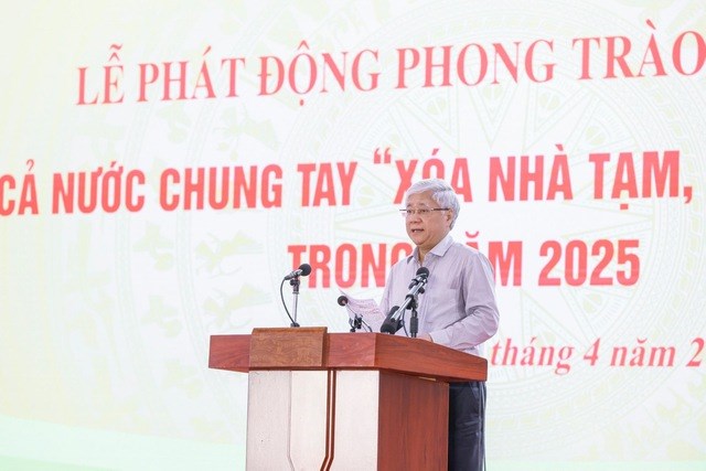 Chùm ảnh: Thủ tướng Phạm Minh Chính tham gia khởi công, đào móng nhà cho hộ nghèo - ảnh 3