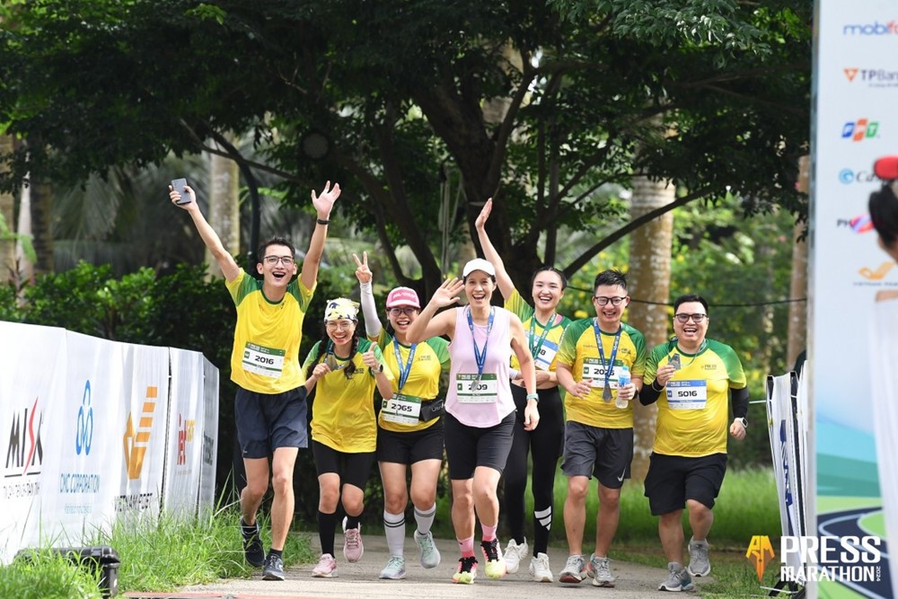 “Đại gia đình” báo, đài tranh tài tại Giải chạy Press Marathon 2024  - ảnh 1
