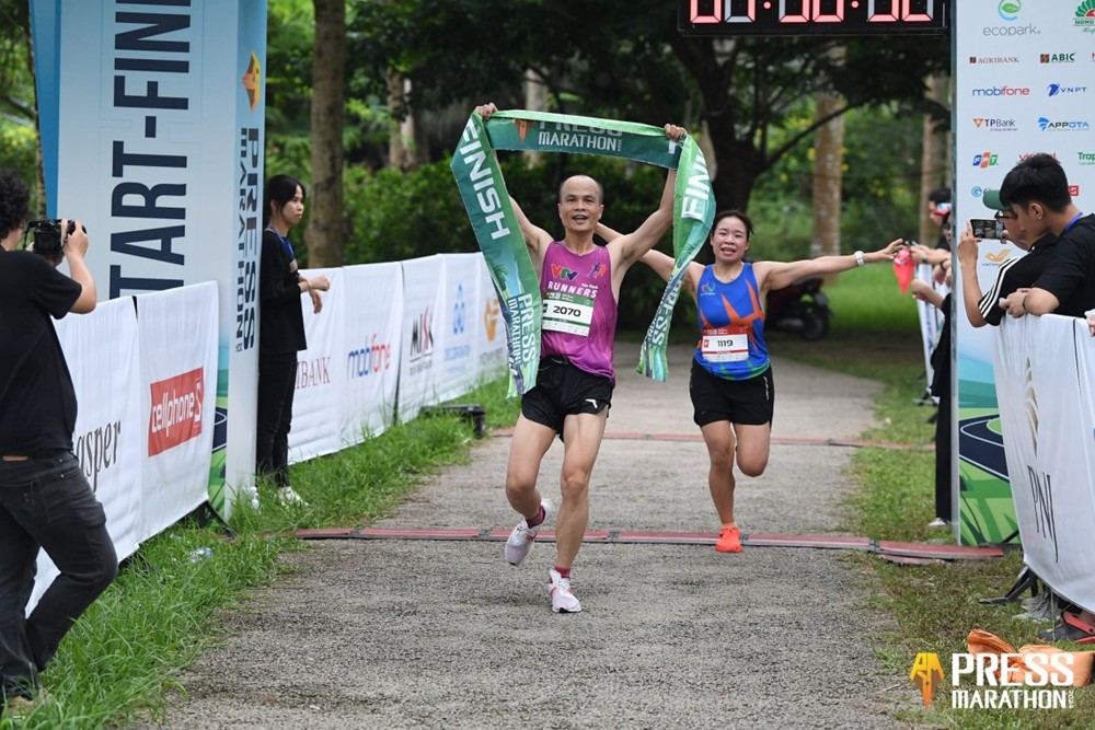 “Đại gia đình” báo, đài tranh tài tại Giải chạy Press Marathon 2024  - ảnh 5