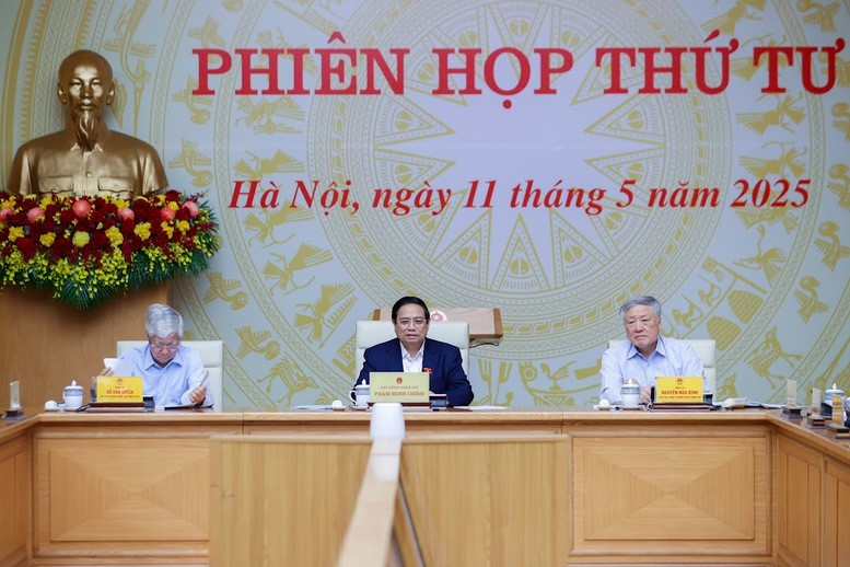 Thủ tướng Chính phủ Phạm Minh Chính chủ trì phiên họp thứ 4 Ban chỉ đạo Trung ương về xóa nhà tạm, nhà dột nát - ảnh 1