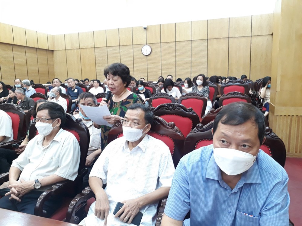 Đại biểu HĐND Thành phố tiếp xúc cử tri quận Ba Đình - ảnh 2