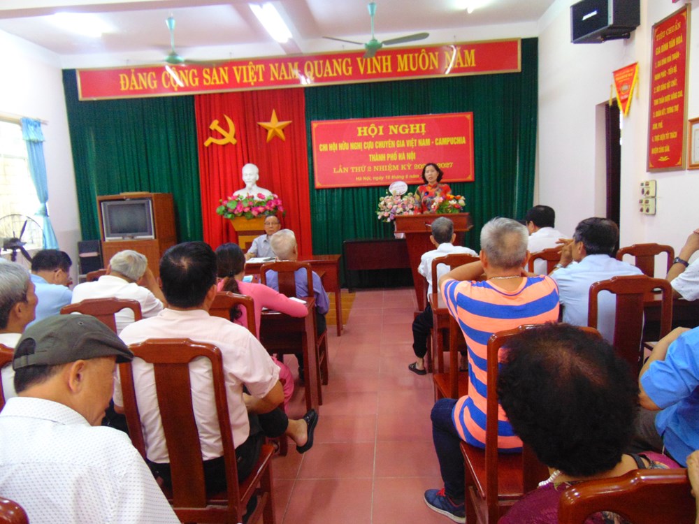 Tiếp tục phát huy truyền thống của lực lượng Cựu chuyên gia Việt Nam- Campuchia - ảnh 1