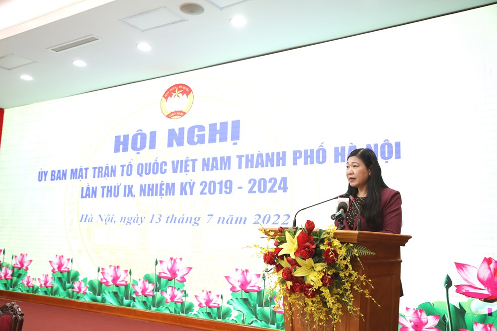 Ủy ban MTTQ Việt Nam TP Hà Nội: Tham gia tốt xây dựng Đảng, chính quyền - ảnh 1
