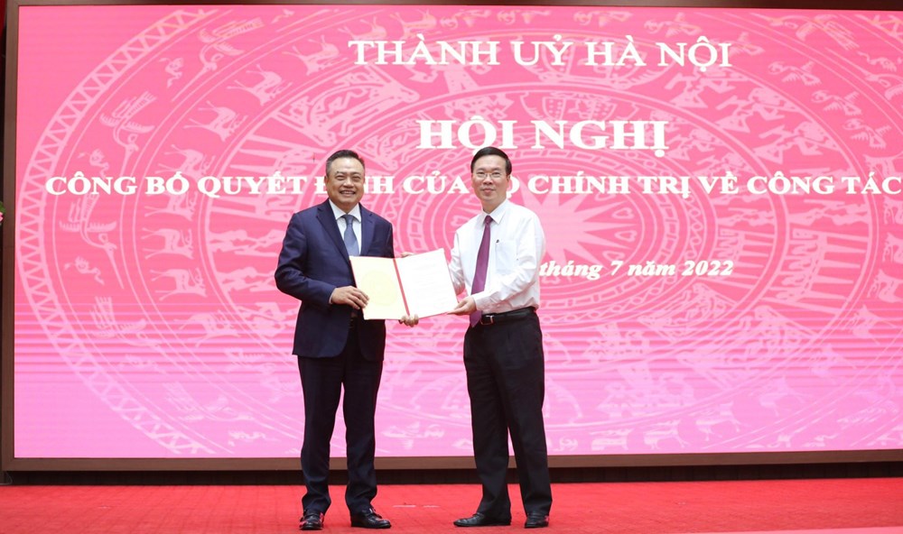 Đồng chí Trần Sỹ Thanh giữ nhiệm vụ Phó Bí thư Thành ủy Hà Nội - ảnh 1