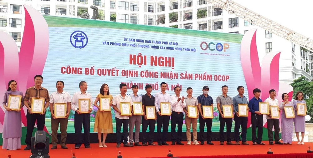 Năm 2022, Hà Nội sẽ tiếp tục vượt chỉ tiêu phát triển sản phẩm OCOP đã đề ra - ảnh 1