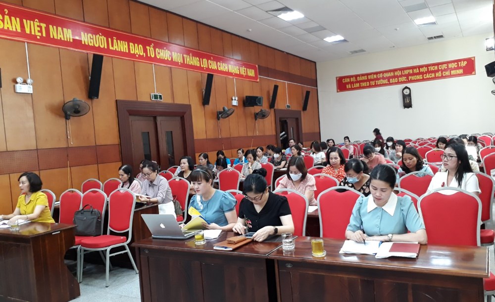 Hội LHPN Hà Nội tổ chức hội nghị nghiên cứu, học tập, quán triệt, triển khai nghị quyết của Đảng - ảnh 2