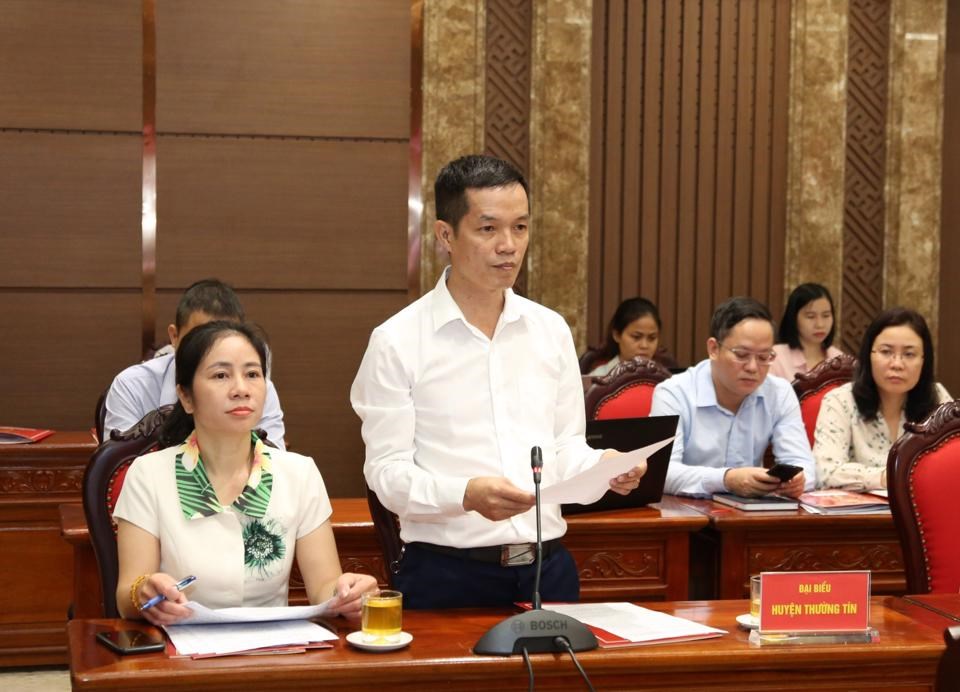 Bí thư Thành ủy Hà Nội Đinh Tiến Dũng đối thoại với nông dân Thủ đô - ảnh 2