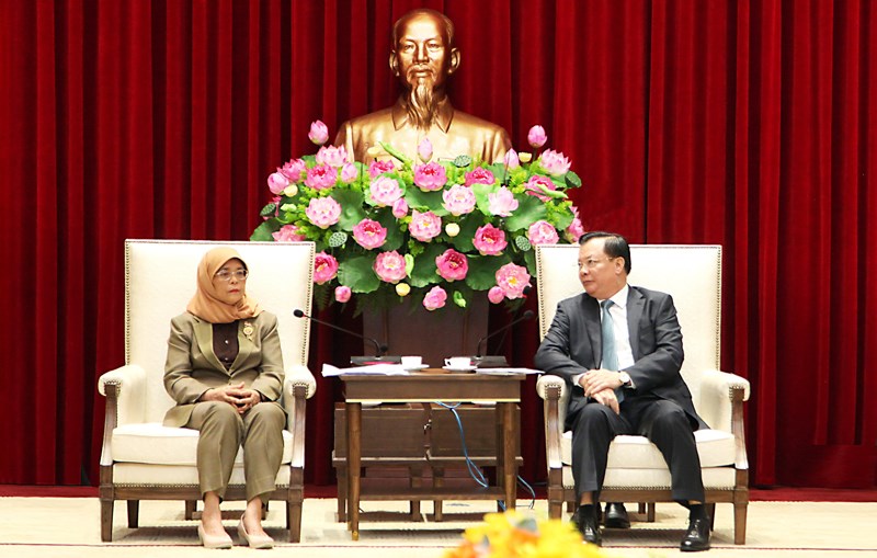 Hà Nội góp phần nâng tầm quan hệ đối tác chiến lược Việt Nam - Singapore - ảnh 1