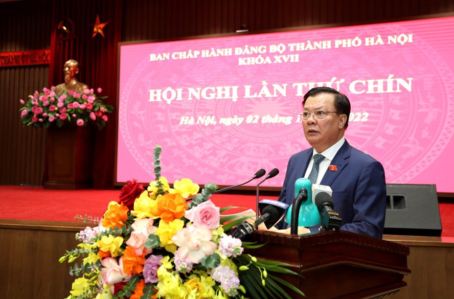 Hội nghị lần thứ 9 Ban Chấp hành Đảng bộ thành phố Hà Nội xem xét 3 nội dung quan trọng  ​ - ảnh 1