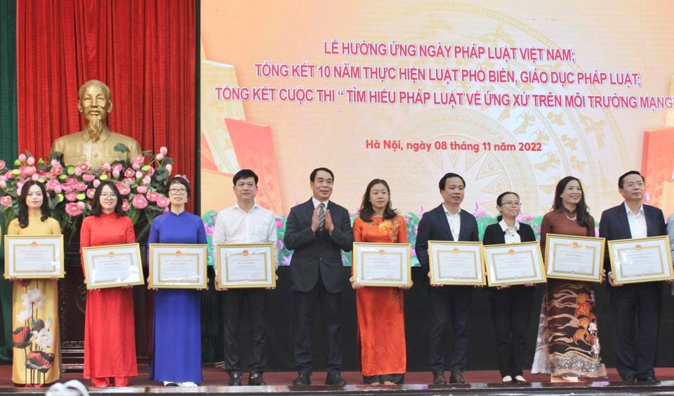  Hà Nội: Tổ chức hơn 80.000 cuộc tuyên truyền pháp luật  - ảnh 1