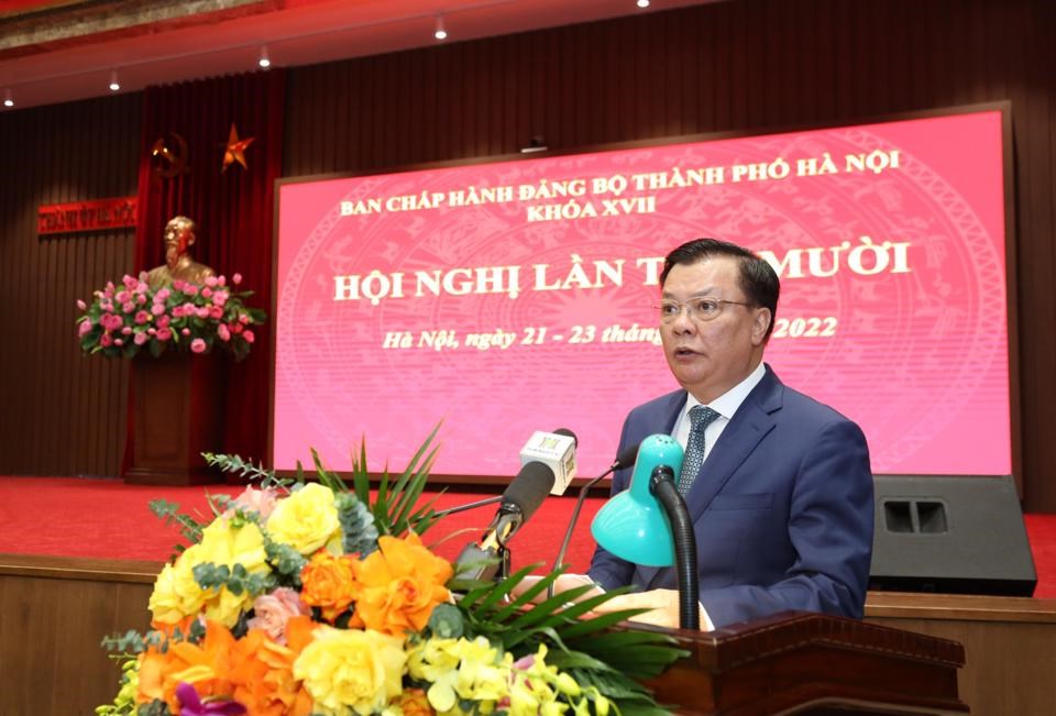 Hội nghị lần thứ mười, Ban Chấp hành Đảng bộ thành phố Hà Nội khóa XVII chính thức khai mạc - ảnh 2