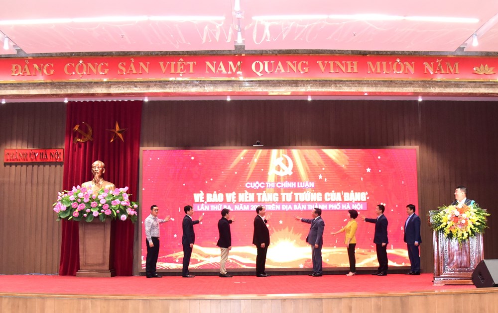 Hà Nội phát động cuộc thi Chính luận về Bảo vệ nền tảng tư tưởng của Đảng lần thứ Ba - ảnh 2