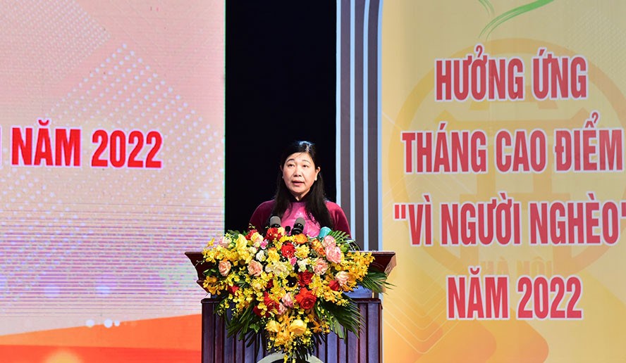Hà Nội: Phát động Tháng cao điểm “Vì người nghèo” và an sinh xã hội năm 2023 - ảnh 1