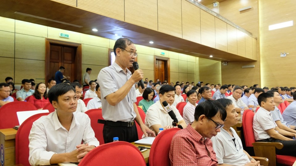 Chủ tịch UBND thành phố Hà Nội Trần Sỹ Thanh tiếp xúc cử tri huyện Sóc Sơn - ảnh 2