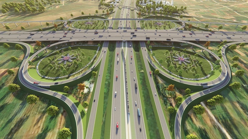 UBND thành phố Hà Nội đề xuất giá sử dụng cao tốc Vành đai 4 - vùng Thủ đô là 1.900 đồng/km - ảnh 1