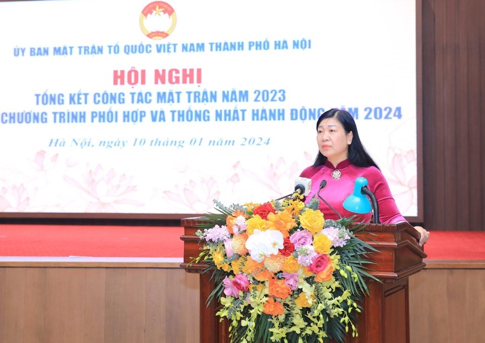 Nâng cao hiệu quả hoạt động, tổ chức thành công Đại hội MTTQ Việt Nam các cấp TP Hà Nội - ảnh 3