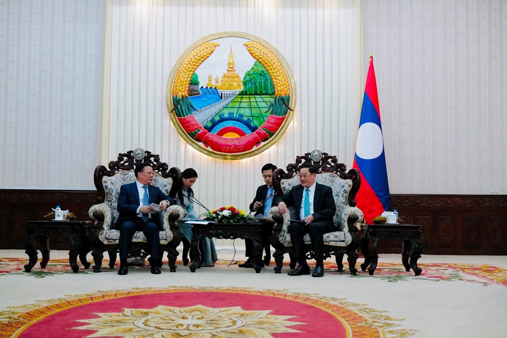 Mối quan hệ đoàn kết đặc biệt Việt Nam - Lào ngày càng phát triển sâu rộng trên các lĩnh vực - ảnh 1