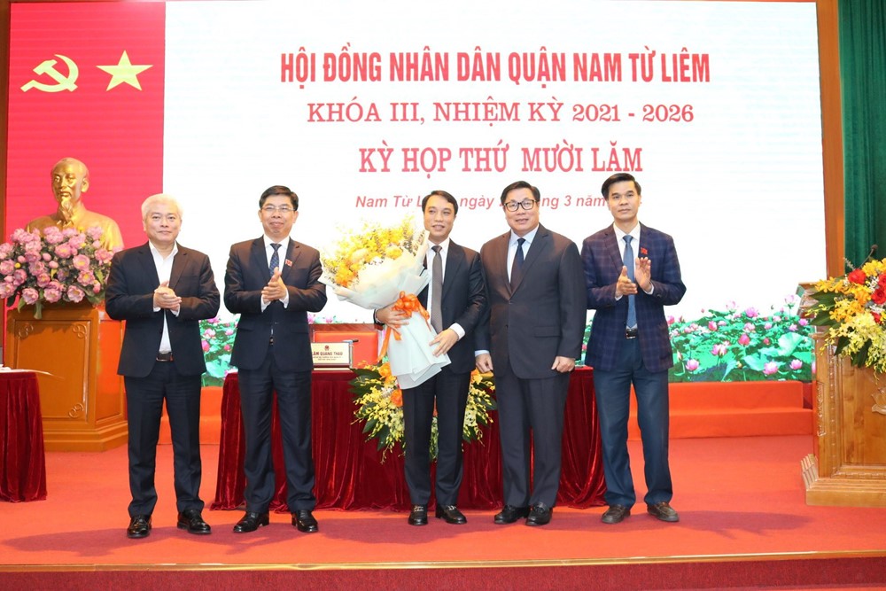 Quận Nam Từ Liêm có tân Phó Chủ tịch UBND - ảnh 1