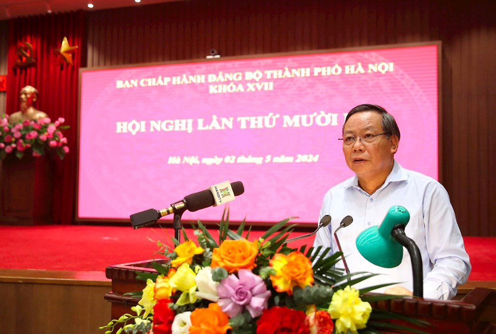 Chủ đề Đại hội XVIII Đảng bộ TP Hà Nội: Không chỉ cho nhiệm kỳ Đại hội, mà còn mang tầm nhìn dài hạn - ảnh 1