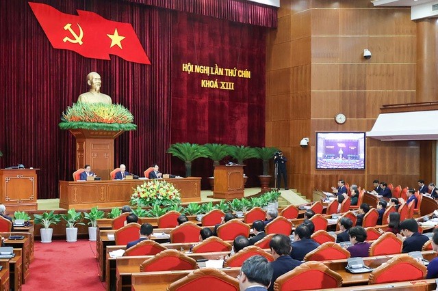Tổng bí thư Nguyễn Phú Trọng phát biểu khai mạc Hội nghị Trung ương 9 - ảnh 1