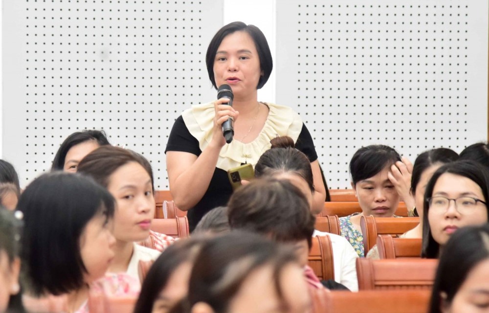Phổ biến chính sách mới về pháp luật lao động và nhận diện lừa đảo qua mạng xã hội - ảnh 2
