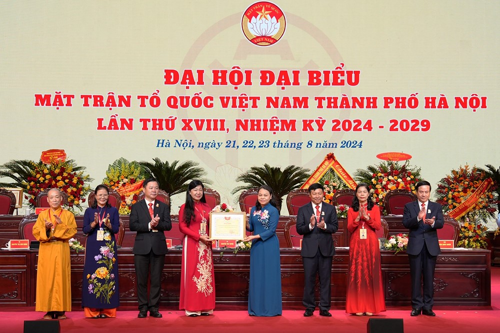 10 điểm nổi bật trong công tác Mặt trận Thủ đô năm 2024 - ảnh 1