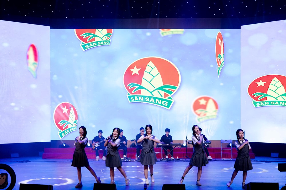 Đại nhạc hội “Khúc Hạ” chào mừng kỷ niệm 70 năm thành lập Cung Thiếu nhi Hà Nội - ảnh 4