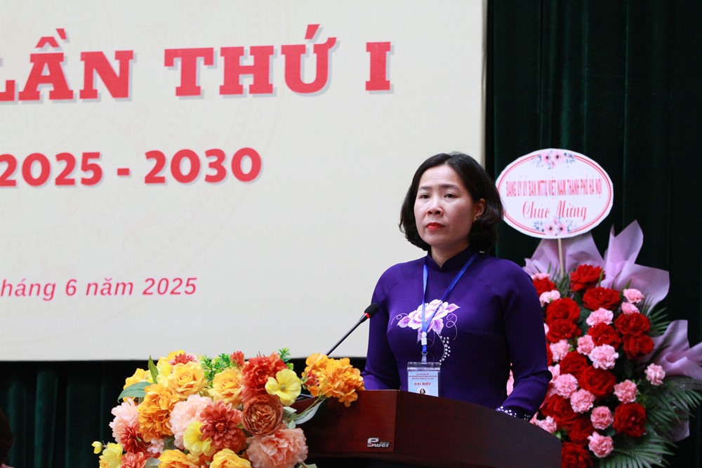 Hy vọng Đảng bộ Hội LHPN Thành phố Hà Nội nhiệm kỳ 2025-2030 sẽ có bước phát triển mới, vững chắc hơn - ảnh 5
