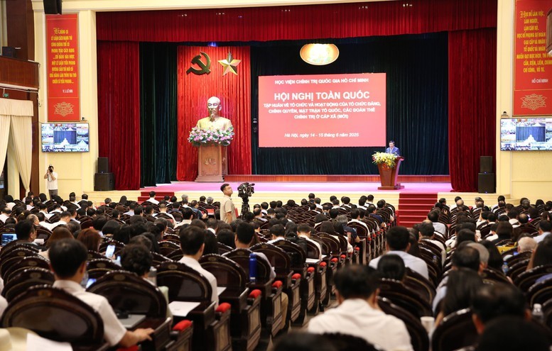 Hơn 1,5 triệu đại biểu dự hội nghị tập huấn toàn quốc vận hành hệ thống chính trị cấp xã mới - ảnh 1