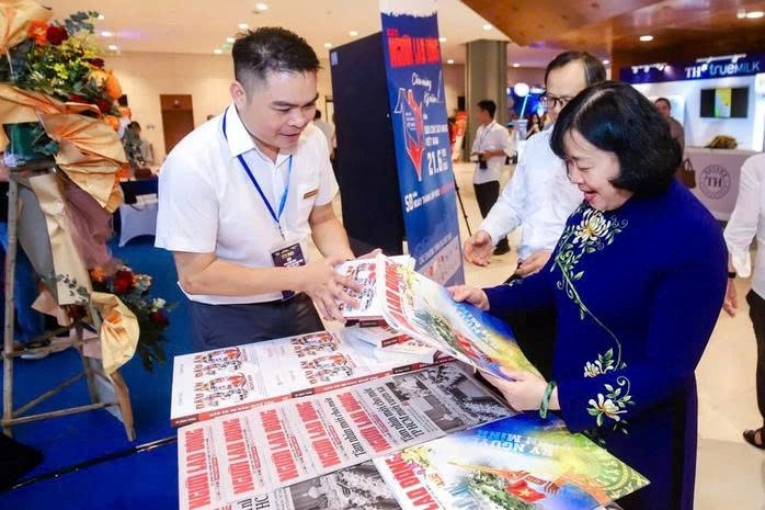 Tổng Bí thư Tô Lâm dự Lễ kỷ niệm 100 năm Ngày Báo chí cách mạng Việt Nam - ảnh 4