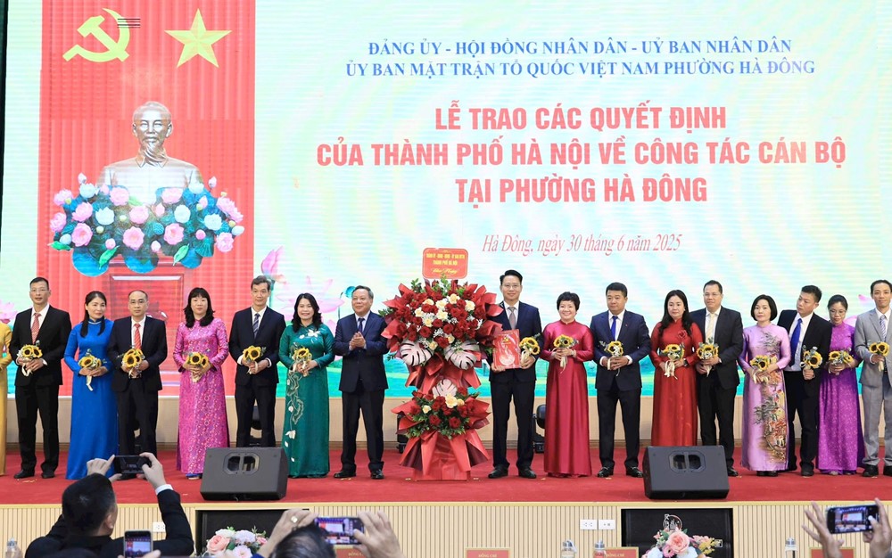 Đồng chí Nguyễn Thanh Xuân giữ chức Bí thư Đảng ủy phường Hà Đông - ảnh 1