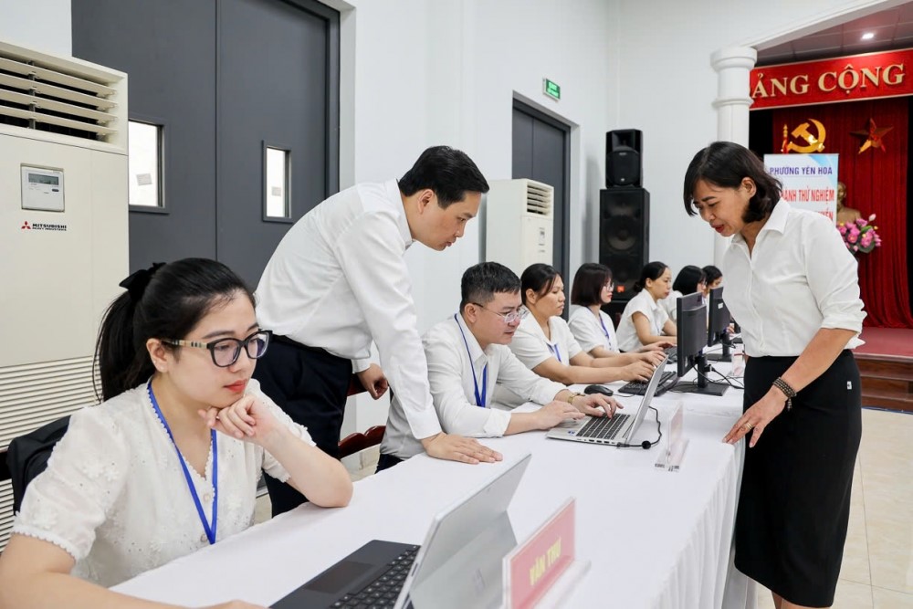 ​  Hà Nội: Thành lập 4 đoàn kiểm tra bàn giao tài liệu ở cấp xã - ảnh 1