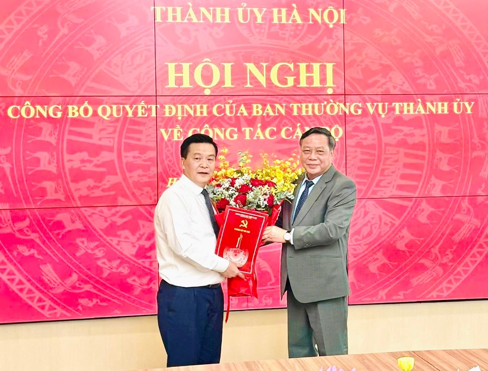Đồng chí Lê Trung Kiên được phân công làm Phó Trưởng ban Tổ chức Thành ủy Hà Nội - ảnh 1