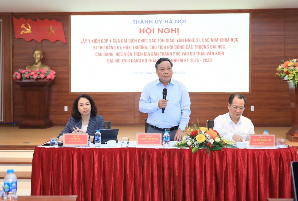 Chung tay xây dựng Hà Nội đẹp hơn, phát triển hơn, xứng đáng hơn với vai trò, vị thế Thủ đô của cả nước - ảnh 4