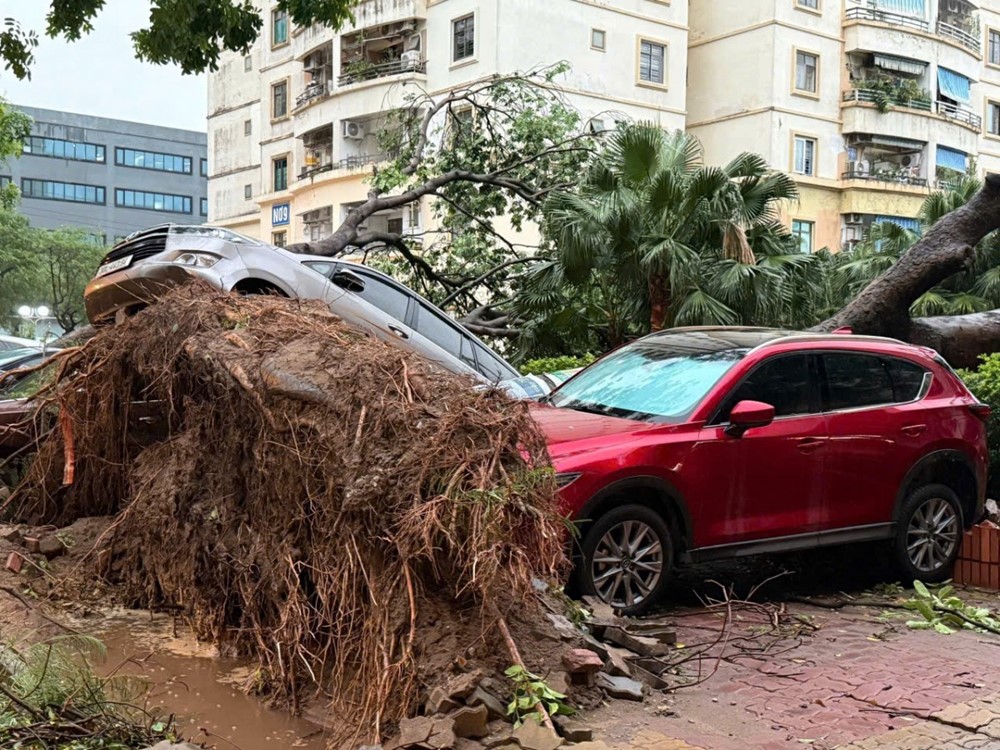 Hà Nội ban hành Công đện khẩn ứng phó với bão số 3 - ảnh 1