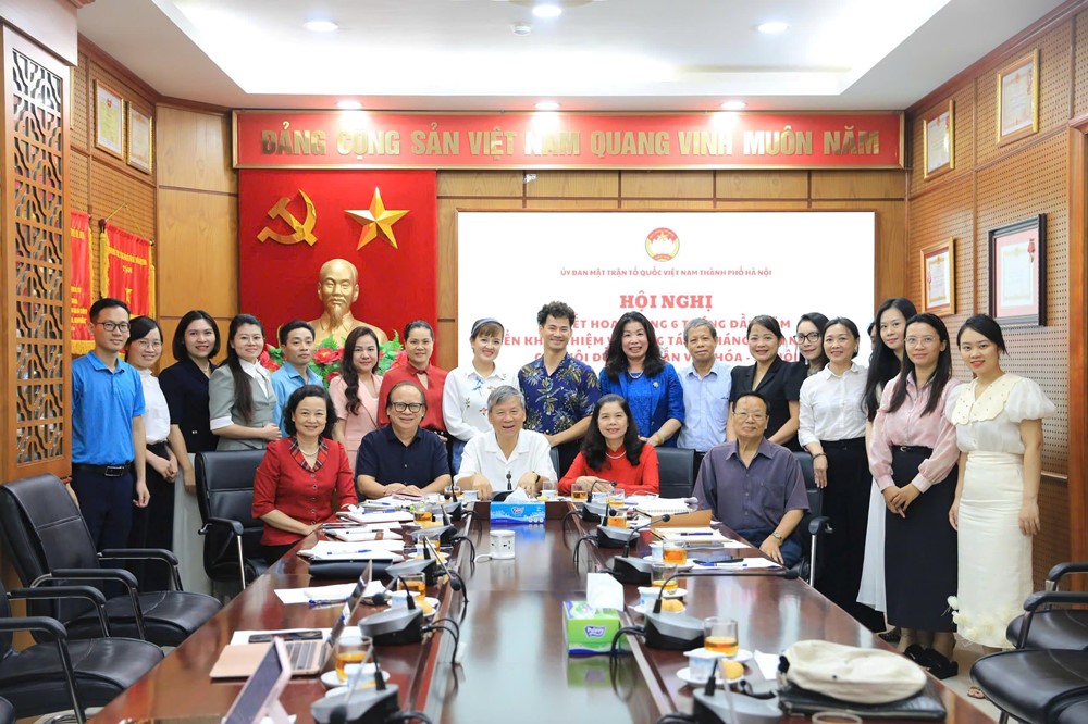 Ủy ban MTTQ Việt Nam thành phố Hà Nội sơ kết hoạt động Hội đồng tư vấn Văn hóa - Xã hội - ảnh 3