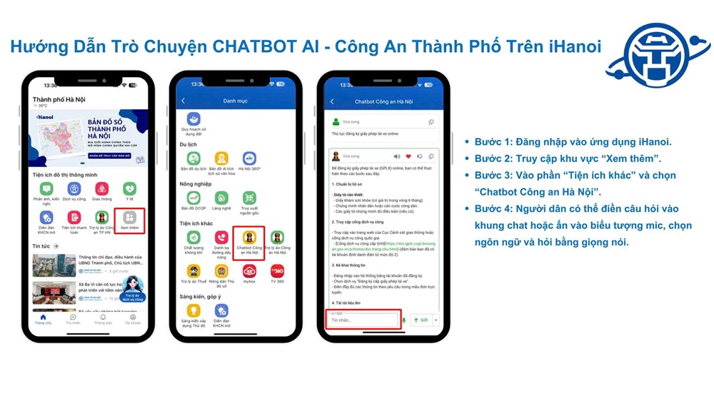 Hà Nội giới thiệu 2 tính năng mới trên ứng dụng iHanoi - ảnh 2