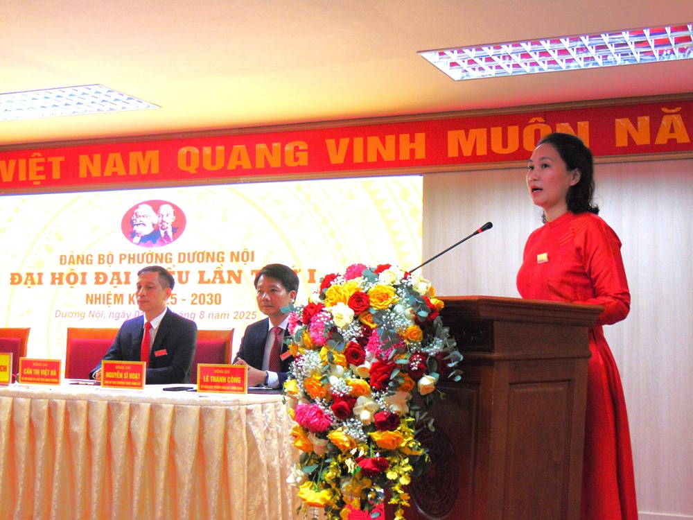Xây dựng một Dương Nội vững mạnh toàn diện, không ngừng phát triển, cùng cả nước bước vào kỷ nguyên mới - ảnh 4
