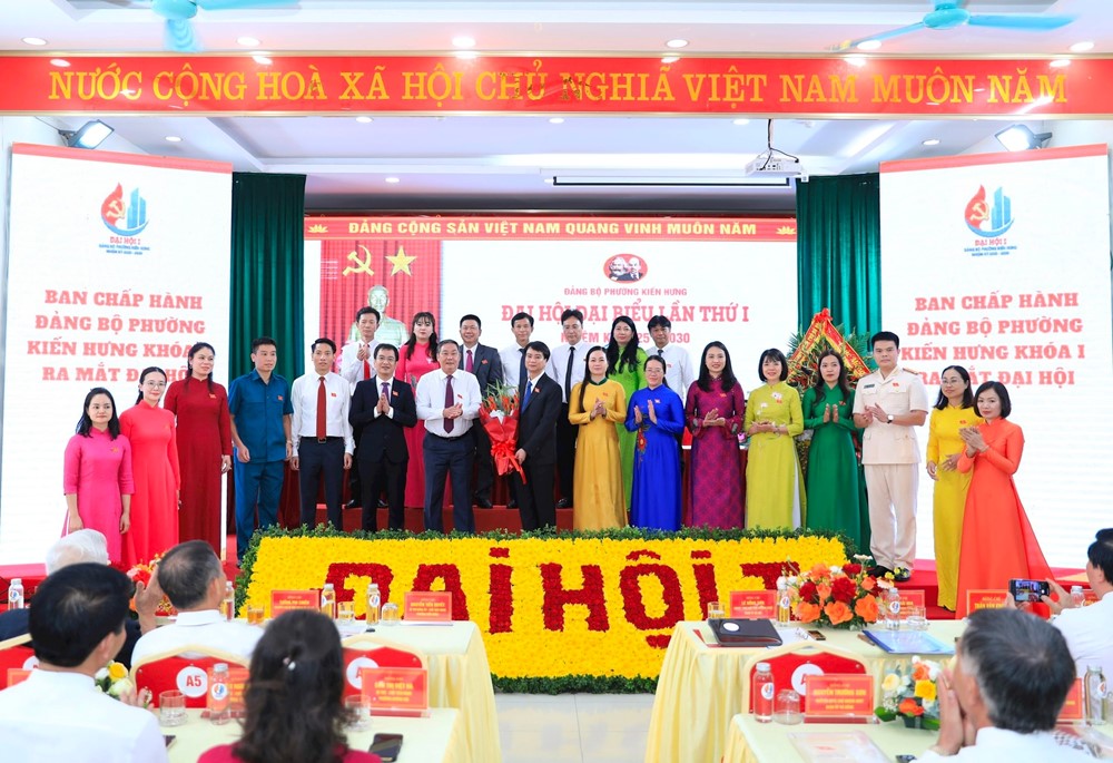 Đảng bộ phường Kiến Hưng vững bước vào kỷ nguyên mới - ảnh 2