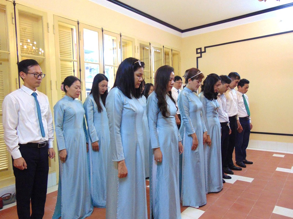 Ban Tuyên giáo và Công tác xã hội kết nạp đảng viên mới và sinh hoạt truyền thống  ​ - ảnh 4