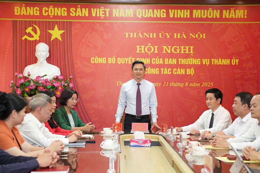 Phó trưởng ban Tuyên giáo và Dân vận Thành uỷ Hà Nội được điều động, giữ chức Bí thư Đảng uỷ phường Thanh Xuân - ảnh 2
