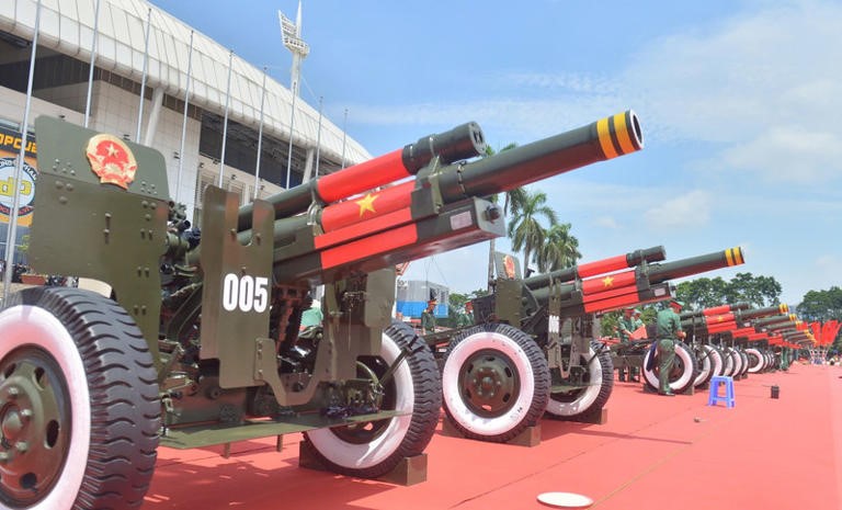 21 loạt pháo lễ sẽ khai hỏa trên nền Quốc thiều tại Lễ diễu binh, diễu hành dịp Quốc khánh 2/9 - ảnh 1