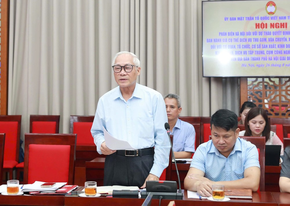 Đề xuất chỉ nên tăng 30-35% giá dịch vụ thu gom chất thải rắn sinh hoạt năm 2026 so với mức thu năm 2025  - ảnh 1