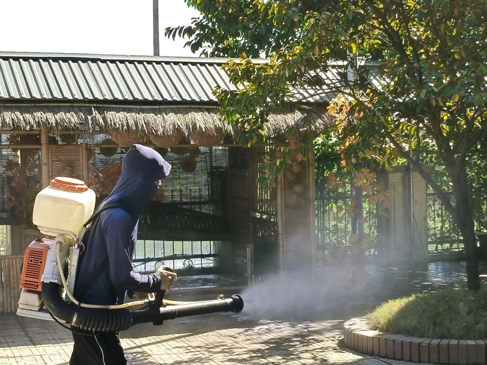 Xã Kiều Phú tổng vệ sinh môi trường, đảm bảo điều kiện cho thầy và trò đón năm học mới - ảnh 4