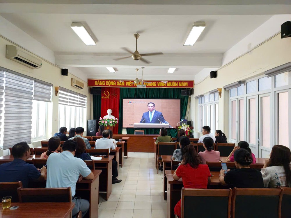 Hơn 11.000 điểm cầu trên cả nước quán triệt, triển khai 4 nghị quyết chiến lược của Bộ Chính trị - ảnh 8