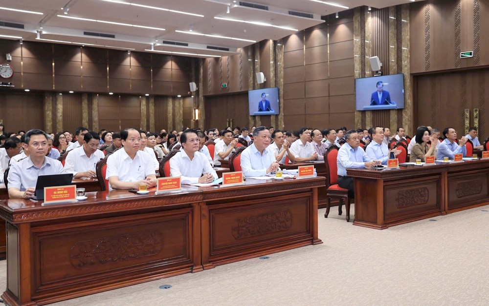 Hơn 11.000 điểm cầu trên cả nước quán triệt, triển khai 4 nghị quyết chiến lược của Bộ Chính trị - ảnh 2