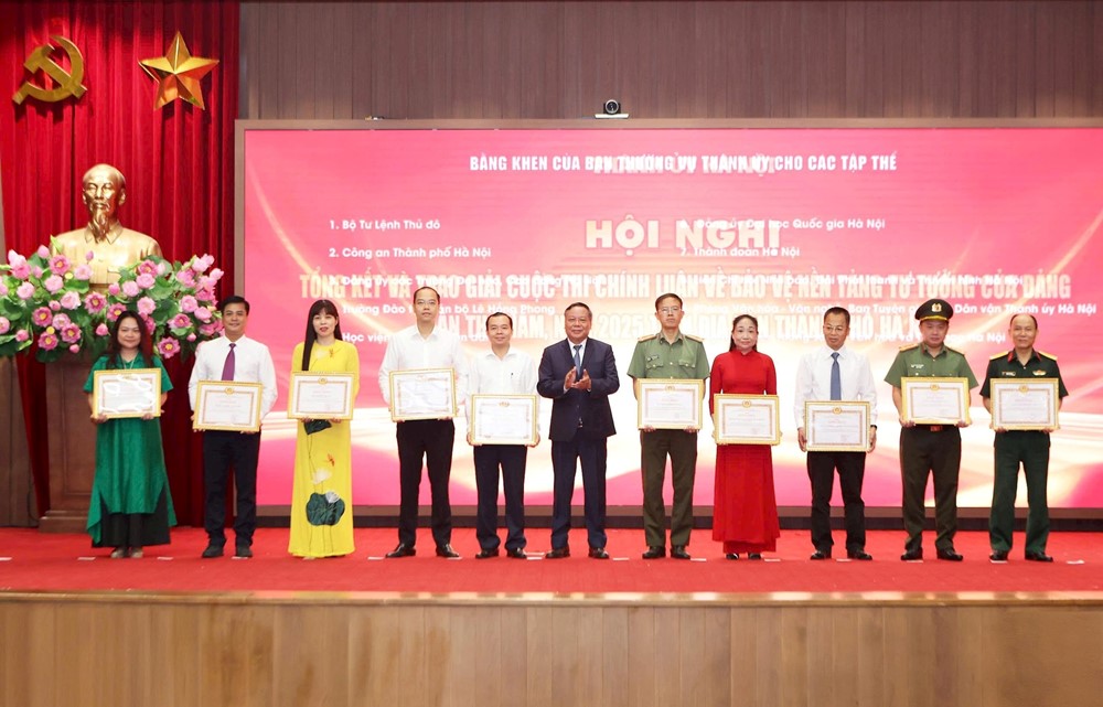Hà Nội: 128.248 tác phẩm tham dự cuộc thi chính luận về bảo vệ nền tảng tư tưởng của Đảng - ảnh 1