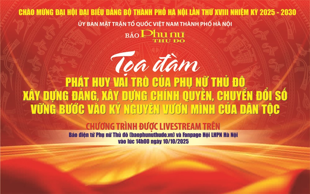 Phát huy vai trò của phụ nữ Thủ đô trong xây dựng Đảng, xây dựng chính quyền, chuyển đổi số vững bước vào kỷ nguyên mới - ảnh 1