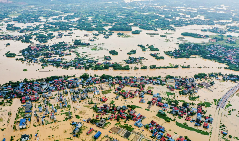 Hà Nội hỗ trợ 2 tỉnh Thái Nguyên và Bắc Ninh do ảnh hưỡng bão lũ 15 tỷ đồng - ảnh 1