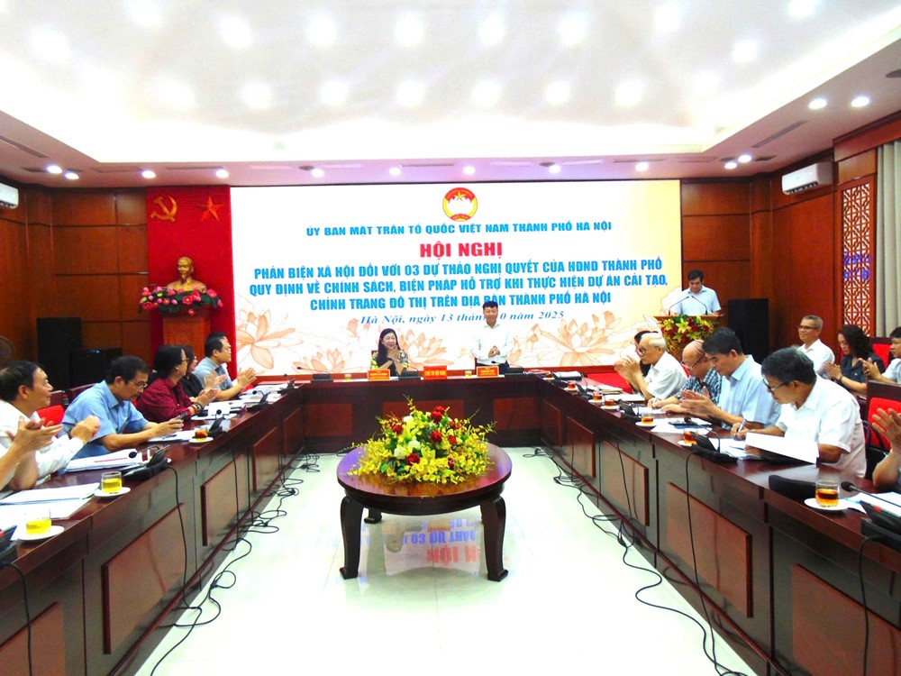 Nhiều góp ý tâm huyết về chính sách, biện pháp hỗ trợ khi cải tảo, chỉnh trang đô thị tại Hà Nội                                      ​ - ảnh 1
